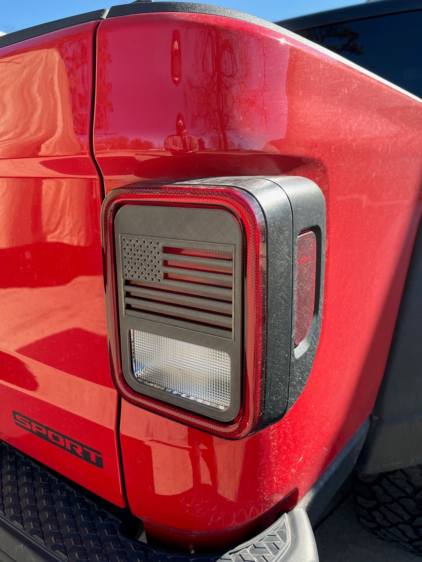 Tail Light Covers for Jeep Gladiator(Standard Tail Light)