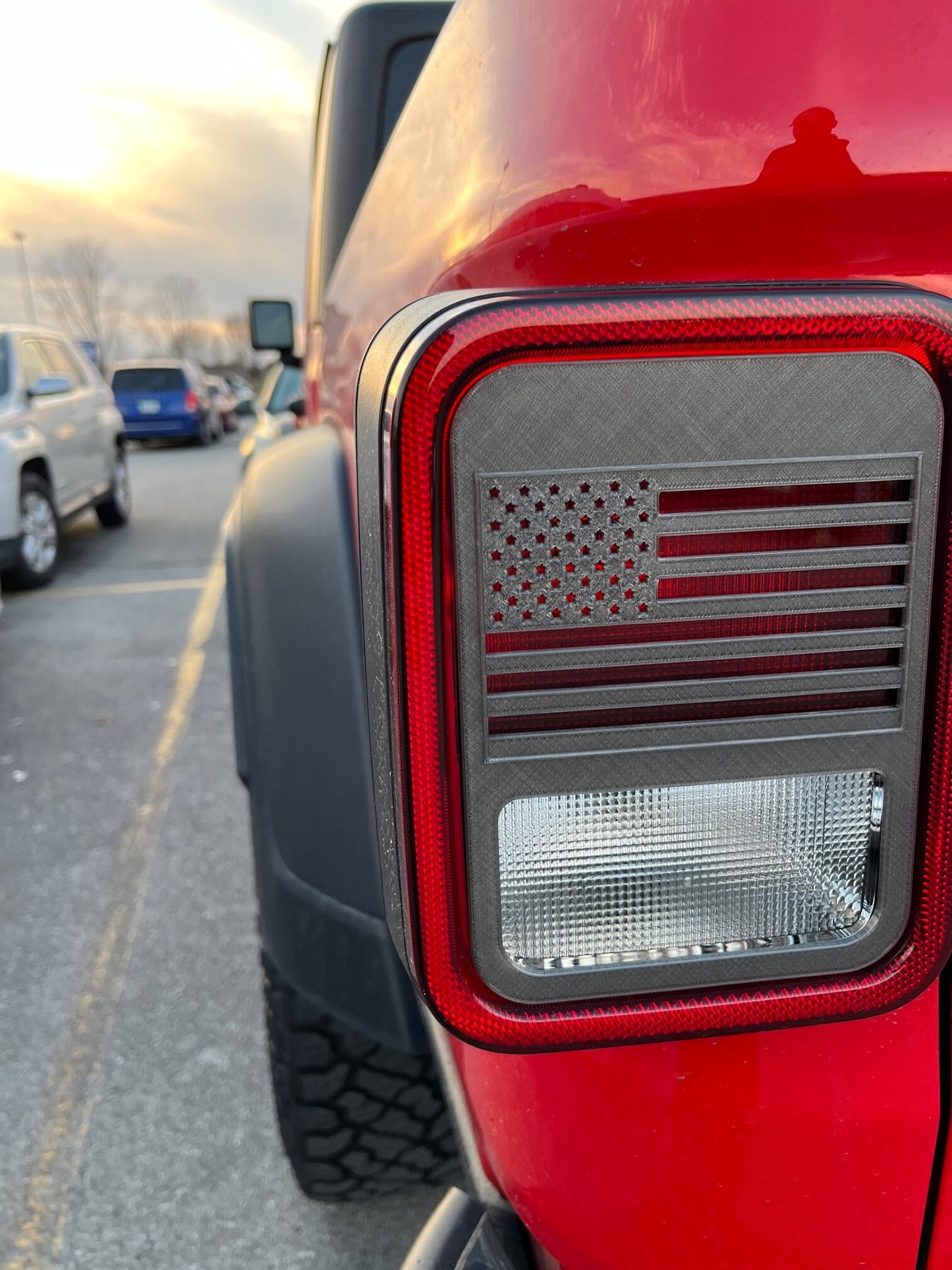 Tail Light Covers for Jeep Gladiator(Standard Tail Light)