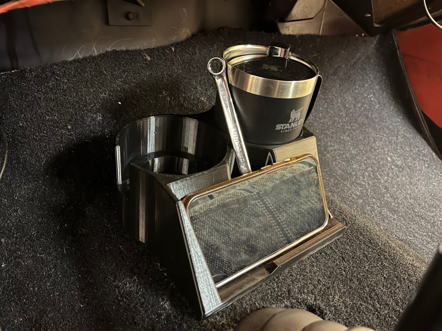 Truck and Car Phone and Cup Holder Console