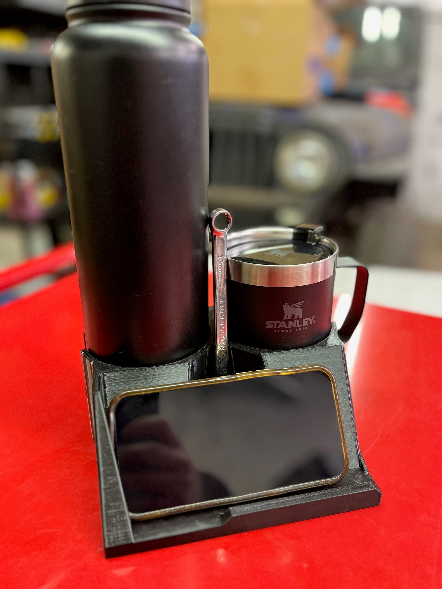 Truck and Car Phone and Cup Holder Console