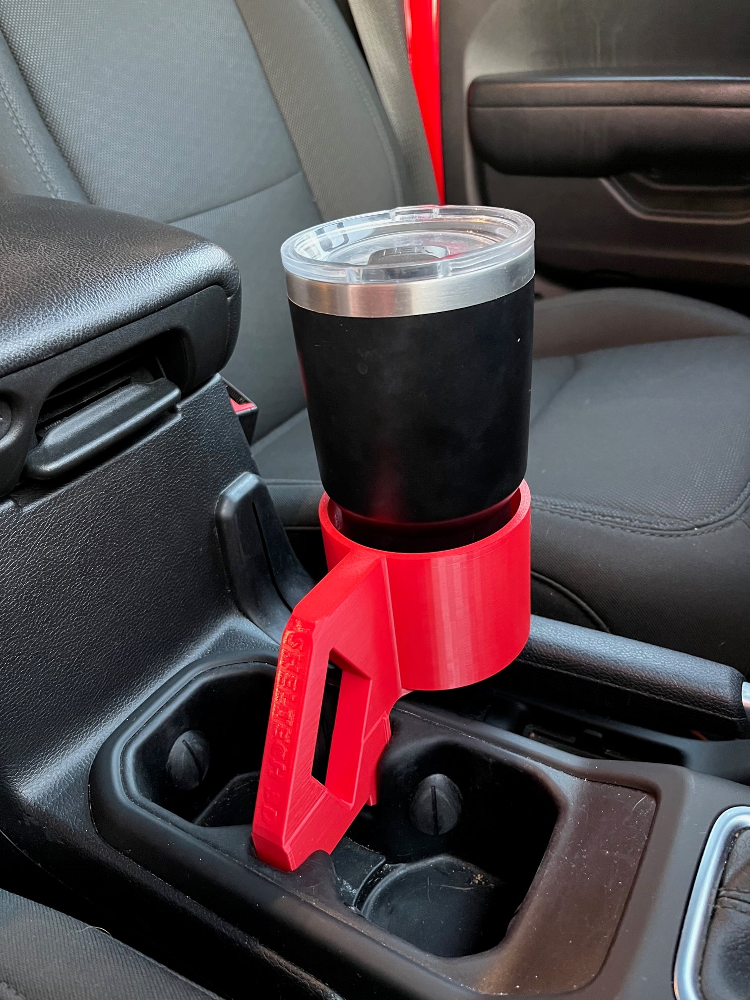 Double 3rd Cup Holder for Jeep JL Wrangler and Gladiator (2018 to
