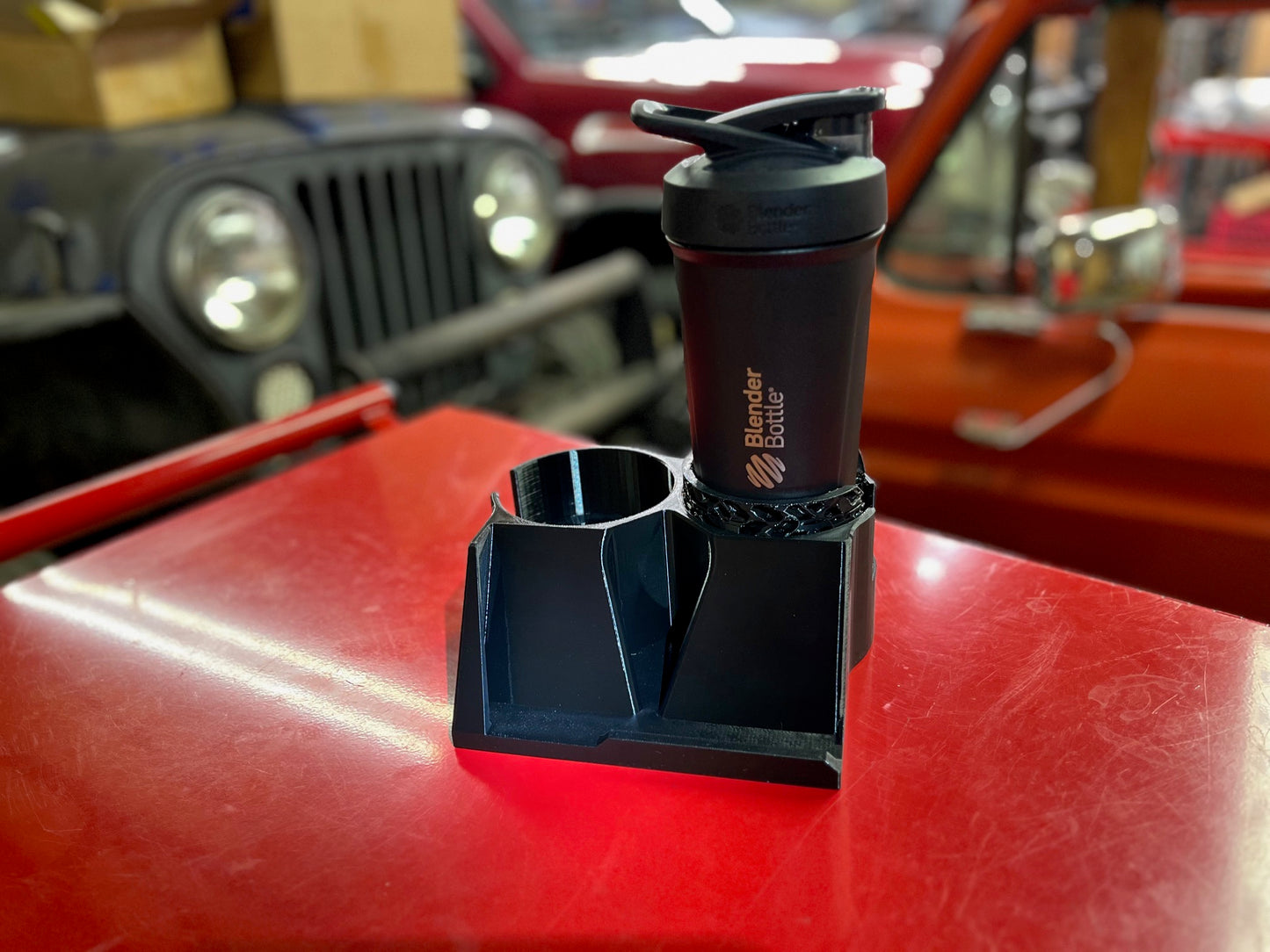 Truck and Car Phone and Cup Holder Console