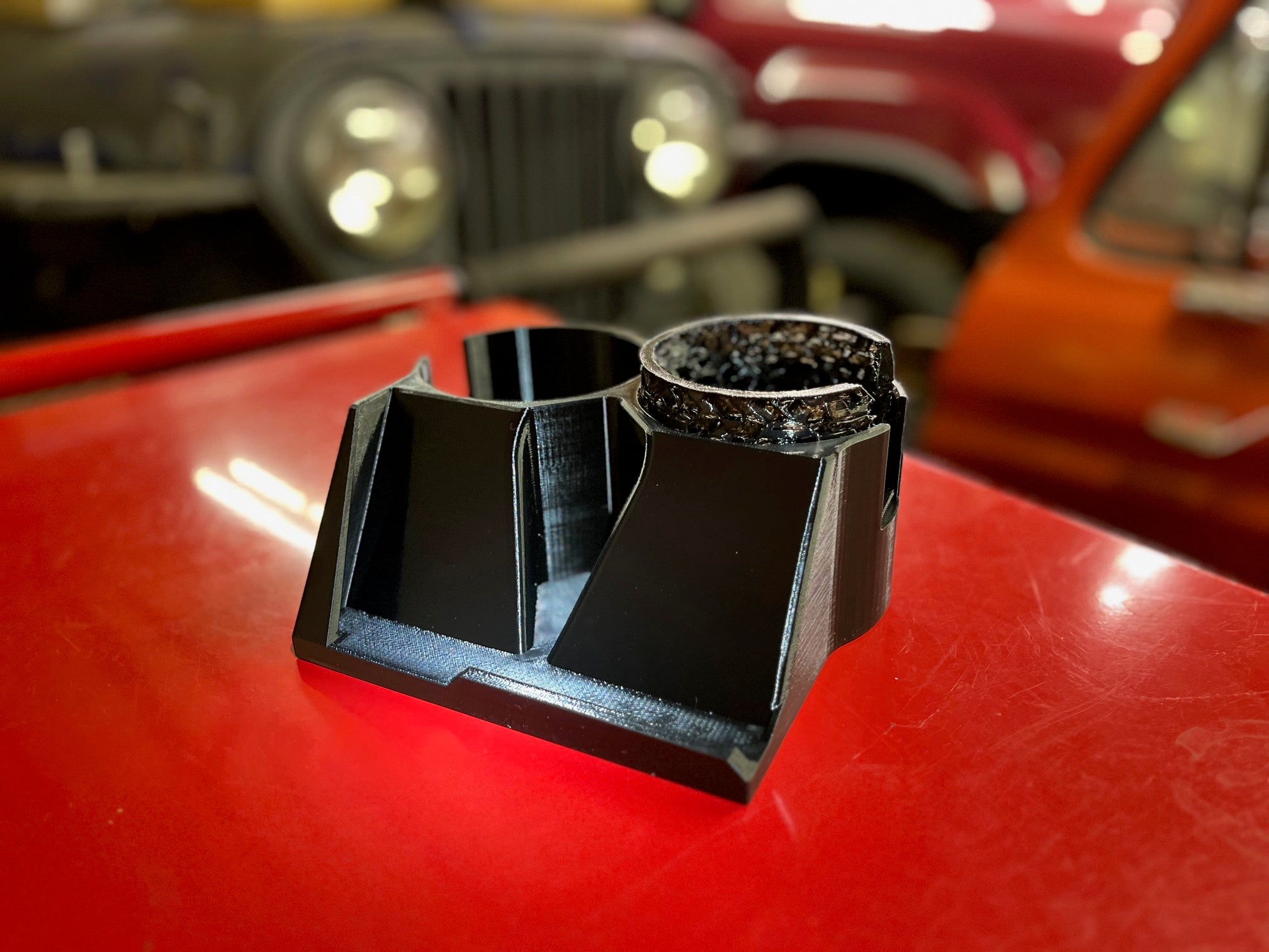 Truck and Car Phone and Cup Holder Console