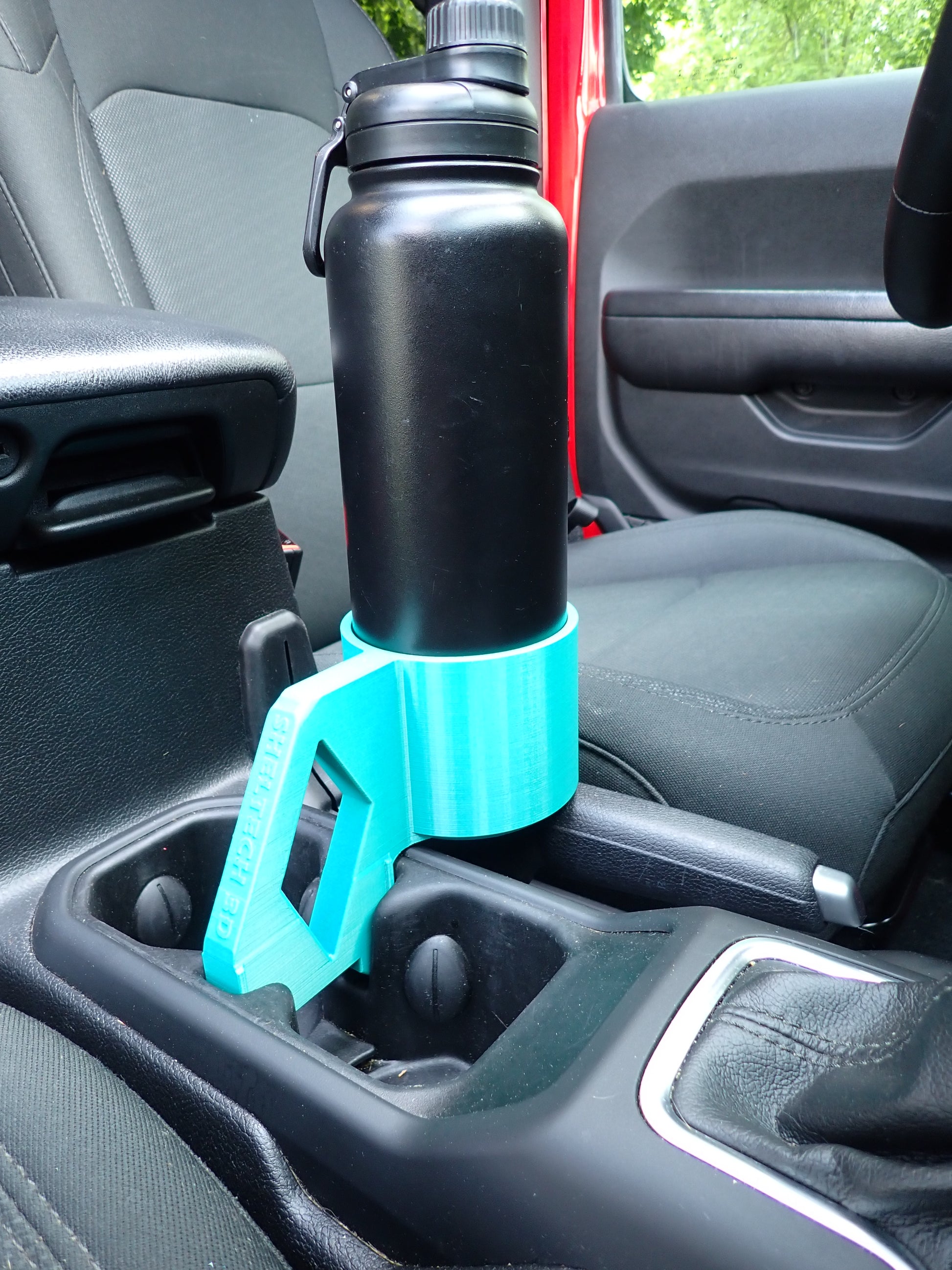 Jeep JL Wrangle Teal 3rd Cup Holder