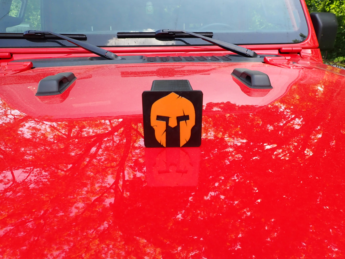 Jeep Gladiator Hitch Cover Mojave