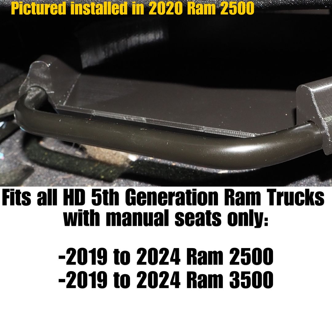 Under Seat Storage Tray for 2019-2024 Ram 2500 and 3500 Trucks