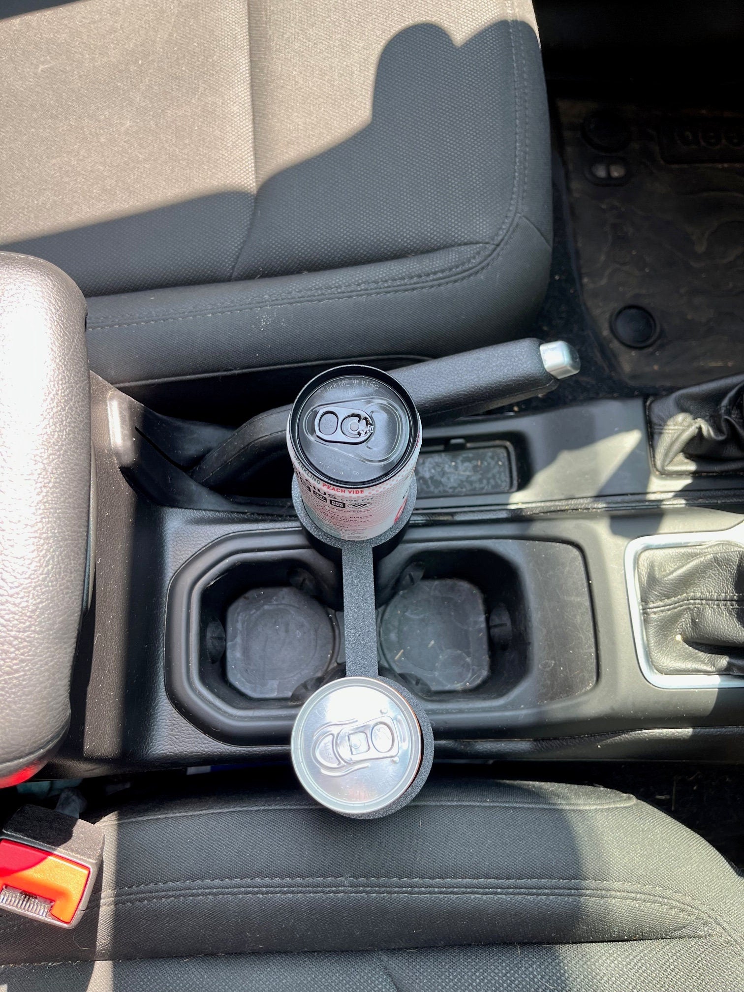 3rd Cup Holder-Skinny Double-for Jeep JL Wrangler and Gladiator (2018 to  Present)