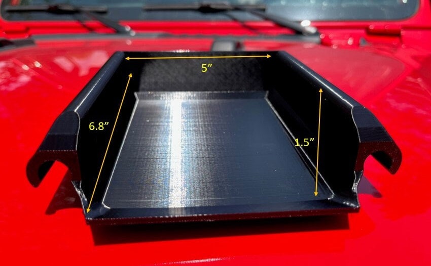Jeep Gladiator Under Seat Storage Dimensions