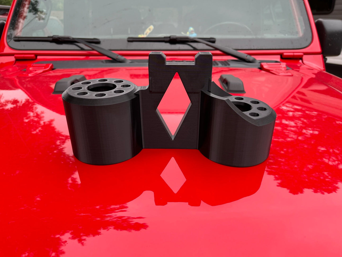 Double 3rd Cup Holder for Jeep JL Wrangler and Gladiator (2018 to Present)